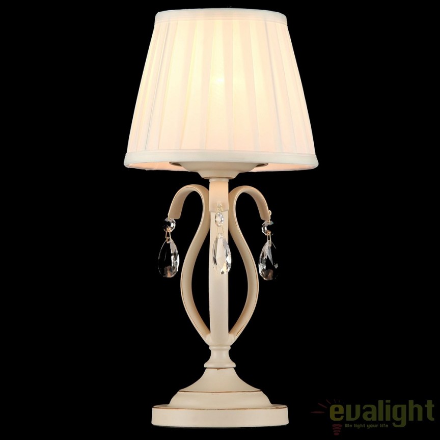 Veioza / Lampa de masa design clasic Brionia H 39cm MYARM172-01-G, Veioze clasice de masa⭐ modele elegante inalte potrivite pentru noptiere dormitor, living, birou.✅DeSiGn decorativ de lux unic!❤️Promotii lampi❗ ➽ www.evalight.ro. Alege oferte la colectile NOI de corpuri de iluminat interior tip veioze cu picior inalt pt citit cu reader LED, aspect vintage deosebit, abajur din material textil, cristal, sticla, lemn, metalic, ceramica cu flori, ieftine de calitate la cel mai bun pret. a