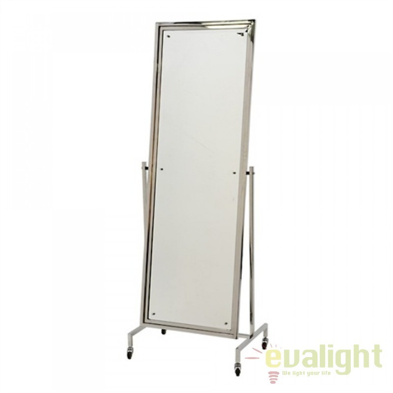 Oglinda decorativa design elegant LUX Mirror Capri argintiu 105500 HZ, Oglinzi decorative de perete⭐ modele moderne pentru living, dormitor sau hol.✅DeSiGn elegant de lux!❤️Promotii decoratiuni cu oglinzi❗ ➽ www.evalight.ro. Alege oglinzi elegante mari potrivite pt camera, de podea in dresing sau de perete, mobila, baie, rama din metal sau lemn, ieftine de calitate deosebita la cel mai bun pret. a