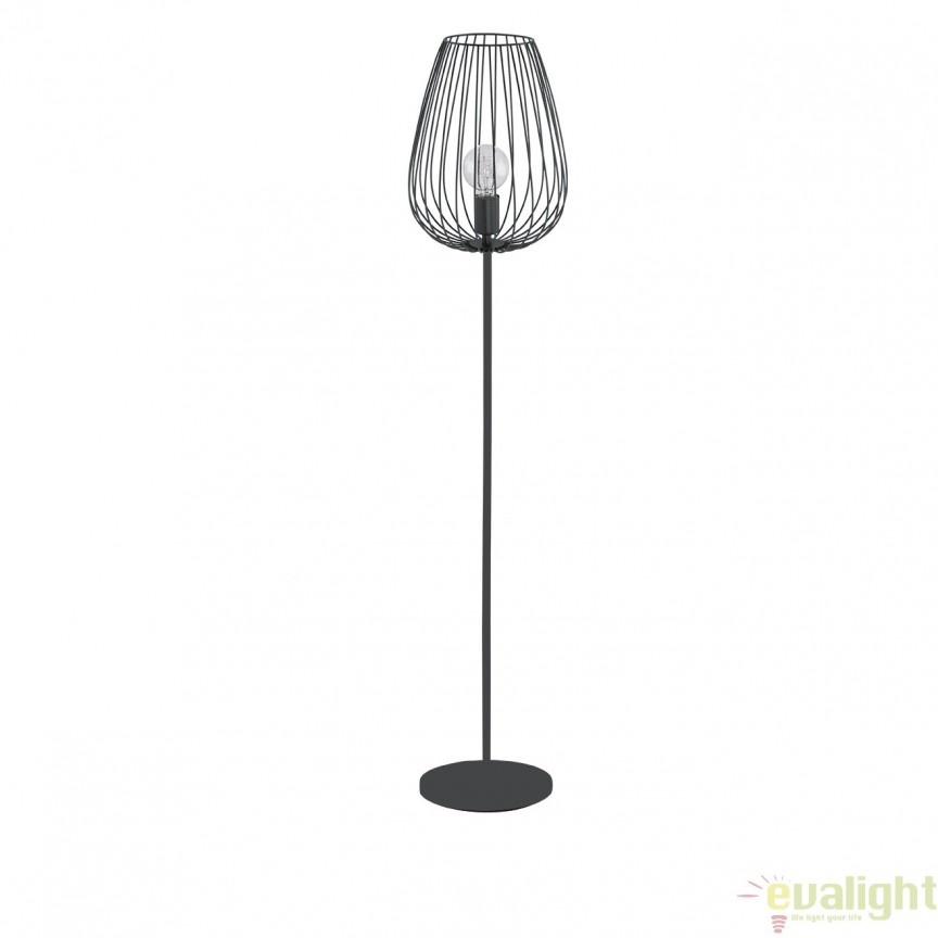 Lampadar, lampa de podea design vintage NEWTOWN 49474 EL, Lampadare moderne de podea⭐ modele elegante pentru iluminat camera living dormitor.✅DeSiGn decorativ de lux unic!❤️Promotii lampi❗ ➽www.evalight.ro. Alege corpuri de iluminat de podea pt interior cu reader LED, ieftine de calitate deosebita la cel mai bun pret. a