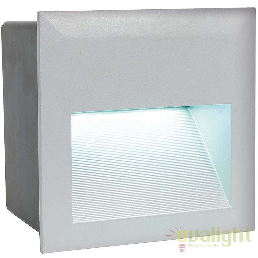 Spot exterior incastrabil, protectie IP65, LED ZIMBA-LED argintiu 95235 EL, Promotii lustre, reduceri⭐ corpuri de iluminat, mobila si decoratiuni de interior si exterior.⭕Oferte Pret redus online ➽ www.evalight.ro❗ a