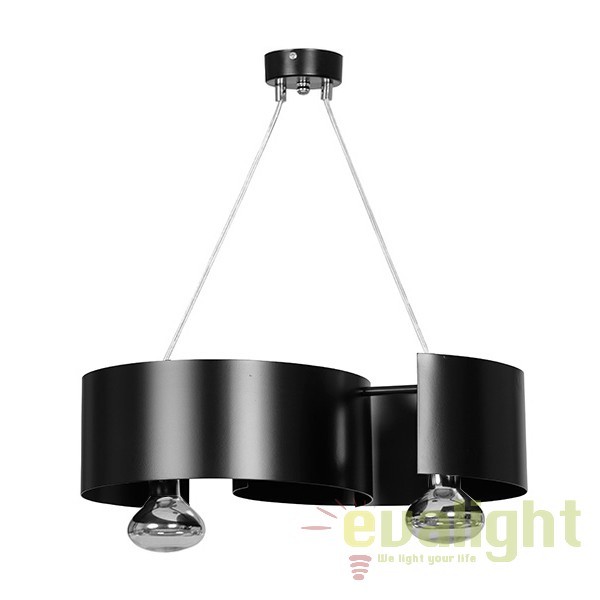 Lustra suspendata VIXON 2 BLACK 284/2 EMB, Candelabre si Lustre moderne elegante⭐ modele clasice de lux pentru living, bucatarie si dormitor.✅ DeSiGn actual Top 2020!❤️Promotii lampi❗ ➽ www.evalight.ro. Oferte corpuri de iluminat suspendate pt camere de interior (înalte), suspensii (lungi) de tip lustre si candelabre, pendule decorative stil modern, clasic, rustic, baroc, scandinav, retro sau vintage, aplicate pe perete sau de tavan, cu cristale, abajur din material textil, lemn, metal, sticla, bec Edison sau LED, ieftine de calitate deosebita la cel mai bun pret. a