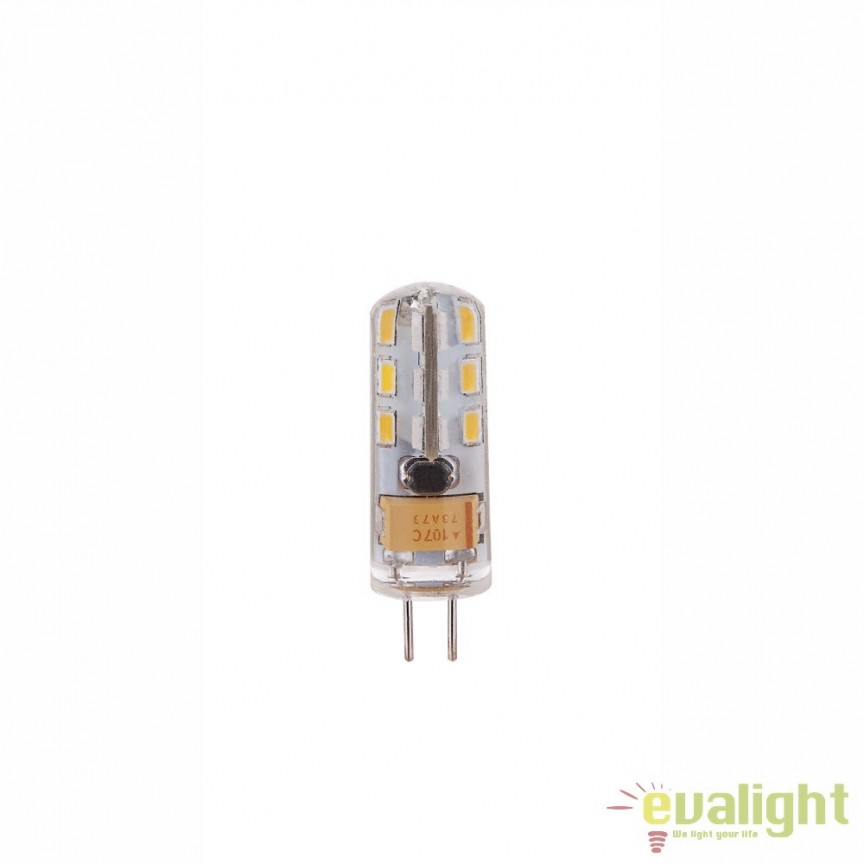 Bec G4 clear 1,5W, 100Lm, 3000K 10110 GL, Becuri G9 LED - Bec halogen soclu G9 - dulie bec G9⭐ modele becuri economice si halogen.✅Clasa eficienta energetica❗ ➽ www.evalight.ro. Alege temperatura de culoare potrivita a becurilor functie de tipul de iluminare: cu lumina calda, rece, naturala sau neutra. 
Becuri cu soclu (dulie) de tip G9 / G4 / halogen R7s cu LED dimabile cu lumina calda (3000K), lumina rece alba (6500K) si lumina neutra (4000K), lumina naturala, proiectoare si reflectoare cu spot-uri reglabile cu flux luminos directionabil, lumeni, bec LED ECO echivalent 35W / 50W / 100W / 120W / 150 (Watt) tensinea curentului electric este de 12V fata de 220V (Volti), durata mare de viata, becuri cu lumina puternica (luminozitate mare) ce consumă mai putina energie electrica, rezistente la caldura si la apa, cu garantie cel mai bun pret❗ a