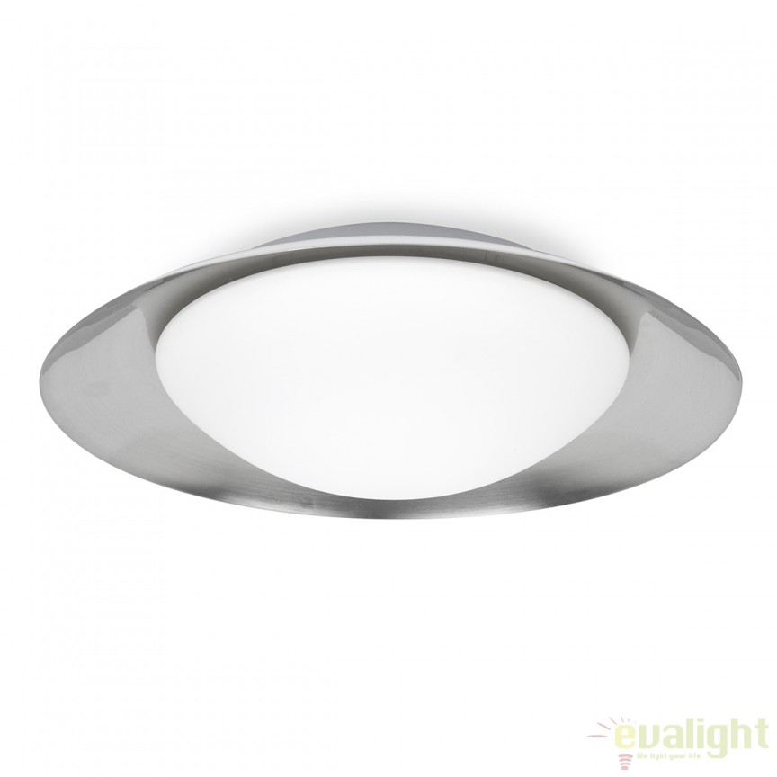 Plafoniera LED moderna SIDE 15W alb/nickel 62141 , Corpuri de iluminat interior LED⭐ modele lustre interior LED pentru living, dormitor, bucatarie, baie.✅DeSiGn decorativ de lux!❤️Promotii lampi LED❗ ➽www.evalight.ro. Alege Corpuri de iluminat interior LED elegante in stil modern, suspendate sau aplicate de tavan si perete, ieftine de calitate deosebita la cel mai bun pret. a