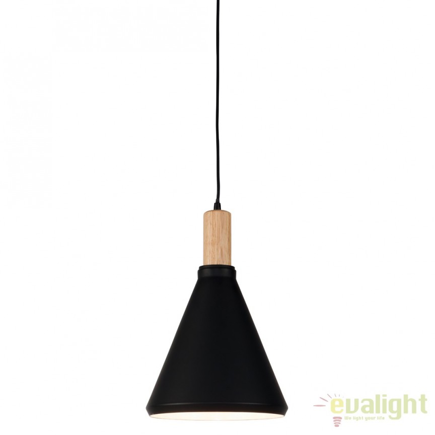 Pendul modern Melbourne S cu abajur din metal si lemn MELBOURNE/H38/B, Candelabre si Lustre moderne elegante⭐ modele clasice de lux pentru living, bucatarie si dormitor.✅ DeSiGn actual Top 2020!❤️Promotii lampi❗ ➽ www.evalight.ro. Oferte corpuri de iluminat suspendate pt camere de interior (înalte), suspensii (lungi) de tip lustre si candelabre, pendule decorative stil modern, clasic, rustic, baroc, scandinav, retro sau vintage, aplicate pe perete sau de tavan, cu cristale, abajur din material textil, lemn, metal, sticla, bec Edison sau LED, ieftine de calitate deosebita la cel mai bun pret. a