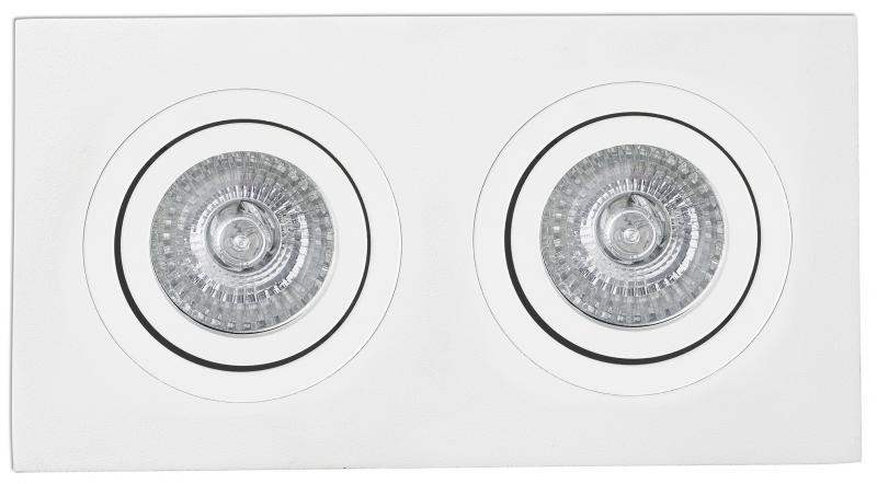 Rama spot directionabil, incastrabil, alb, dim. 25x9,2cm RADON-2, 43397 , Spoturi incastrate tavan / perete, LED⭐ modele moderne pentru baie, living, dormitor, bucatarie, hol.✅Design decorativ unic!❤️Promotii lampi❗ ➽ www.evalight.ro. Alege corpuri de iluminat interior de tip spot-uri incastrabile cu LED, cu lumina calda, alba rece sau neutra, montare in tavanul fals rigips, mobila, pardoseala, beton, ieftine de calitate la cel mai bun pret. a