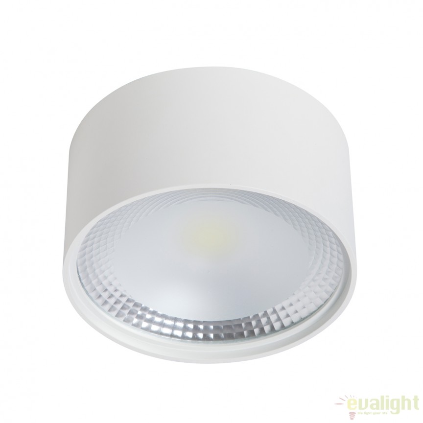 Spot LED aplicat cu protectie IP40 ALPHA round 100818 SU, Outlet ➜ Discount⭐ Oferte ✅Corpuri de iluminat ✅Lustre ✅Mobila ✅Decoratiuni de interior si exterior.⭕Pret redus online➜Lichidari de stoc❗ Magazin ➽ www.evalight.ro. a