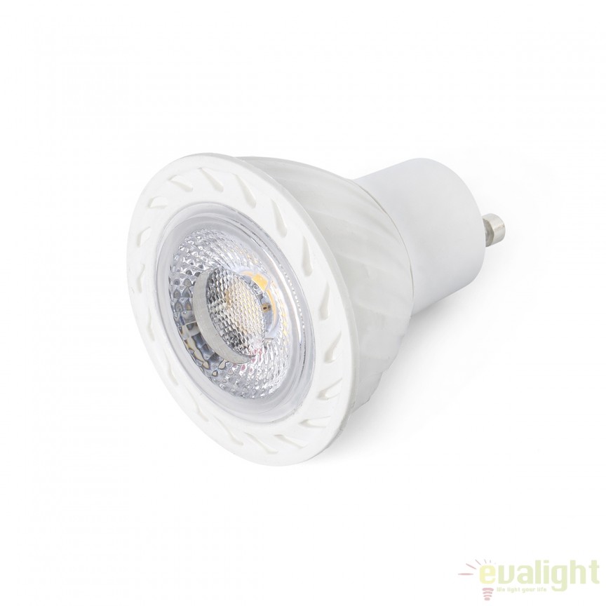 BEC LED GU10 8W 4000K 17321 , Becuri GU10 LED - Bec halogen soclu GU10 - dulie bec GU10⭐ modele becuri economice si halogen.✅Clasa eficienta energetica❗ ➽ www.evalight.ro. Alege temperatura de culoare potrivita a becurilor functie de tipul de iluminare: cu lumina calda, rece, naturala sau neutra. 
Becuri cu soclu (dulie) de tip GU10 cu LED dimabile cu lumina calda (3000K), lumina rece alba (6500K) si lumina neutra (4000K), lumina naturala, proiectoare si reflectoare cu spot-uri reglabile cu flux luminos directionabil, aplicate si incastrate pe tavan fals rigips (plafon), perete, lumeni, bec LED ECO echivalent 35W / 50W / 100W (Watt) tensinea curentului electric este de 12V fata de 220V (Volti), durata mare de viata, becuri cu lumina puternica (luminozitate mare), ce consumă mai putina energie electrica, rezistente la caldura si la apa, cu garantie cel mai bun pret❗ a