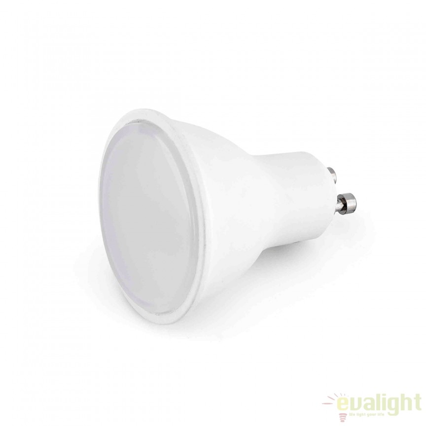 BEC LED GU10 7W 4000K 17329 , Becuri GU10 LED - Bec halogen soclu GU10 - dulie bec GU10⭐ modele becuri economice si halogen.✅Clasa eficienta energetica❗ ➽ www.evalight.ro. Alege temperatura de culoare potrivita a becurilor functie de tipul de iluminare: cu lumina calda, rece, naturala sau neutra. 
Becuri cu soclu (dulie) de tip GU10 cu LED dimabile cu lumina calda (3000K), lumina rece alba (6500K) si lumina neutra (4000K), lumina naturala, proiectoare si reflectoare cu spot-uri reglabile cu flux luminos directionabil, aplicate si incastrate pe tavan fals rigips (plafon), perete, lumeni, bec LED ECO echivalent 35W / 50W / 100W (Watt) tensinea curentului electric este de 12V fata de 220V (Volti), durata mare de viata, becuri cu lumina puternica (luminozitate mare), ce consumă mai putina energie electrica, rezistente la caldura si la apa, cu garantie cel mai bun pret❗ a