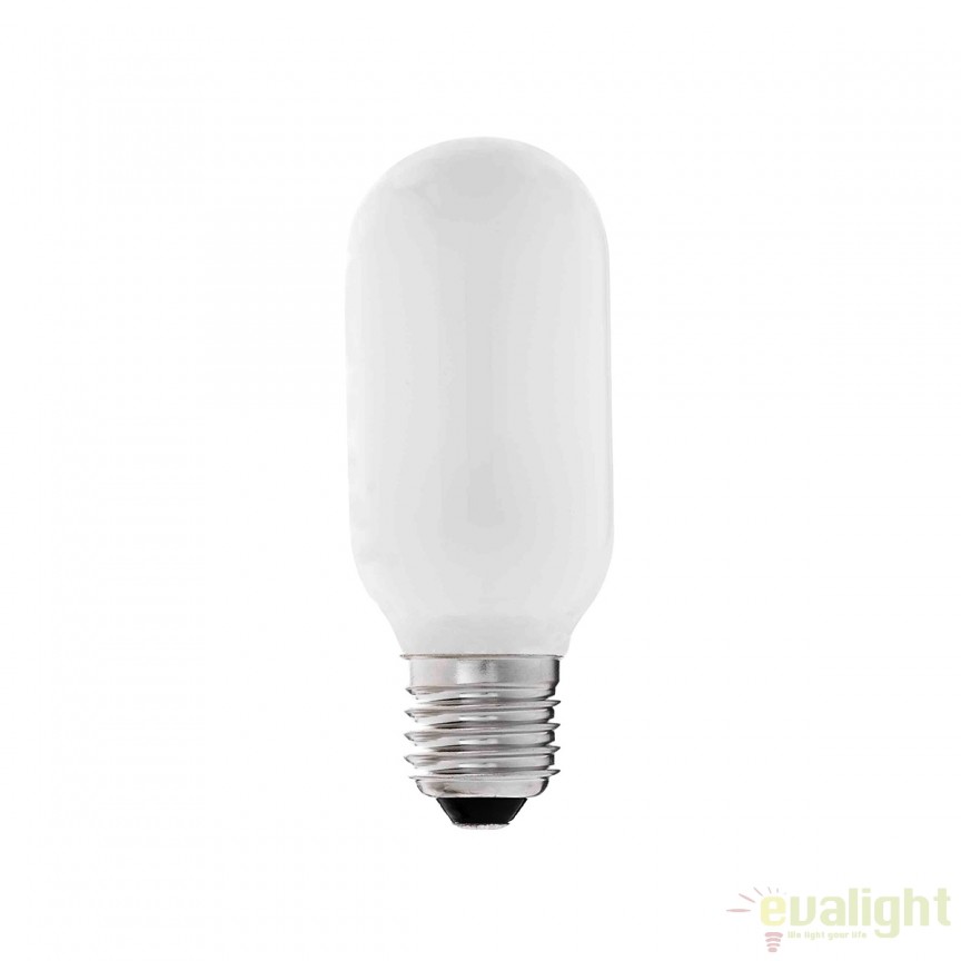 Bec LED E27 T45 MATT 5W 3000K 17437, Becuri, LED⭐ modele becuri economice si puternice cu halogen, decorative vintage si clasice cu filament Edison style.✅Clasa eficienta energetica!❤️Promotii bec-uri❗ ➽ www.evalight.ro. Alege temperatura de culoare potrivita a becurilor functie de tipul de iluminat interior sau exterior: cu lumina calda, rece, naturala sau neutra. a