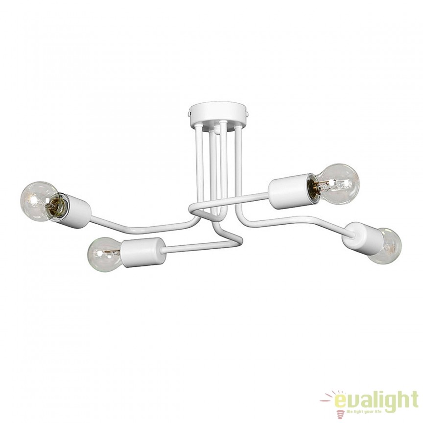 Lustra aplicata design minimalist DIESEL alba 781/4 EMB, Lustre aplicate, moderne⭐ modele elegante pentru living, dormitor, bucatarie sau hol.✅DeSiGn decorativ unic!❤️Promotii lampi❗ ➽www.evalight.ro. Alege corpuri de iluminat interior de tip plafoniera si lustre aplicate de tavan, ieftine de de lux, calitate deosebita la cel mai bun pret. a