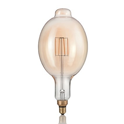 Bec de dimensiuni mari, cu filament LED VINTAGE XL E27 4W BOMB 129860, Becuri, LED⭐ modele becuri economice si puternice cu halogen, decorative vintage si clasice cu filament Edison style.✅Clasa eficienta energetica!❤️Promotii bec-uri❗ ➽ www.evalight.ro. Alege temperatura de culoare potrivita a becurilor functie de tipul de iluminat interior sau exterior: cu lumina calda, rece, naturala sau neutra. a