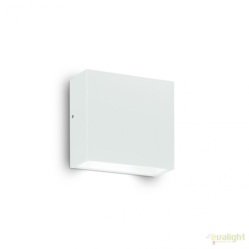 Aplica de perete moderna de exterior cu protectie IP44 TETRIS-1 AP1 alba 114293, Aplice de exterior moderne, LED⭐ lampi de perete pentru iluminat exterior terasa casa si gradina.✅Design decorativ!❤️Promotii❗ ➽www.evalight.ro. Alege corpuri de iluminat exterior rezistente la apa tip spoturi aplicate pt perete sau tavan, metalice, abajur din sticla cu decor ornamental, bec LED si lumina ambientala, ieftine si de lux, calitate deosebita la cel mai bun pret. a