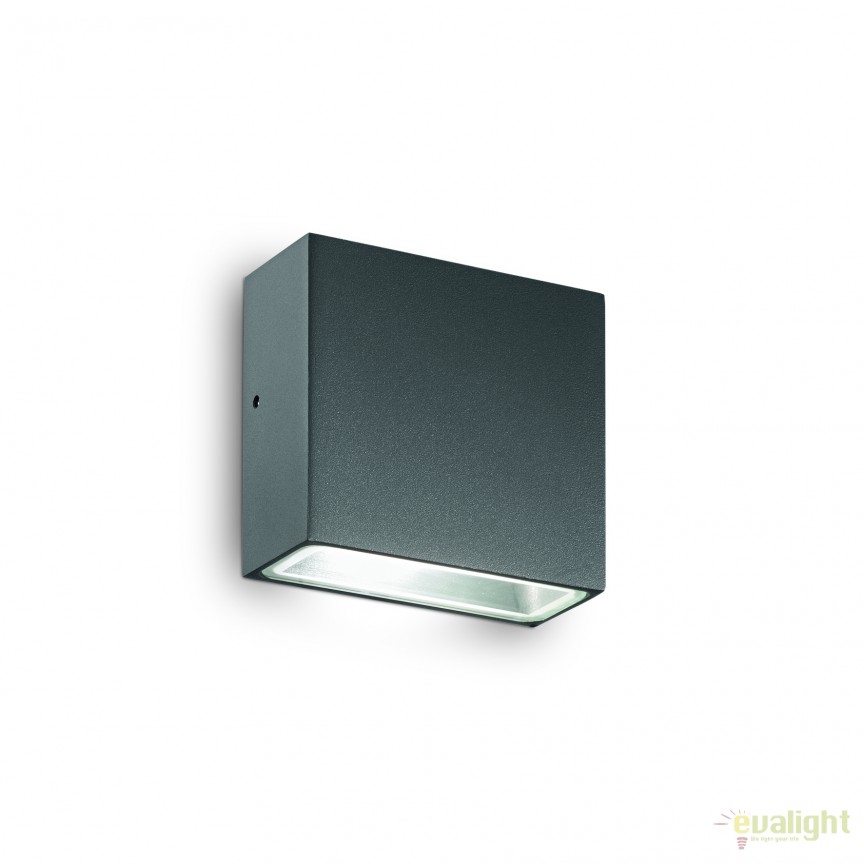 Aplica de perete moderna de exterior cu protectie IP44 TETRIS-1 AP1 antracit 113753, Promotii lustre, reduceri⭐ corpuri de iluminat, mobila si decoratiuni de interior si exterior.⭕Oferte Pret redus online ➽ www.evalight.ro❗ a