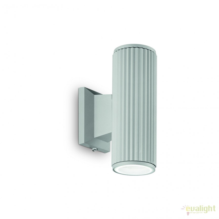 Aplica de perete moderna BASE AP2 gri 129440, Promotii lustre, reduceri⭐ corpuri de iluminat, mobila si decoratiuni de interior si exterior.⭕Oferte Pret redus online ➽ www.evalight.ro❗ a