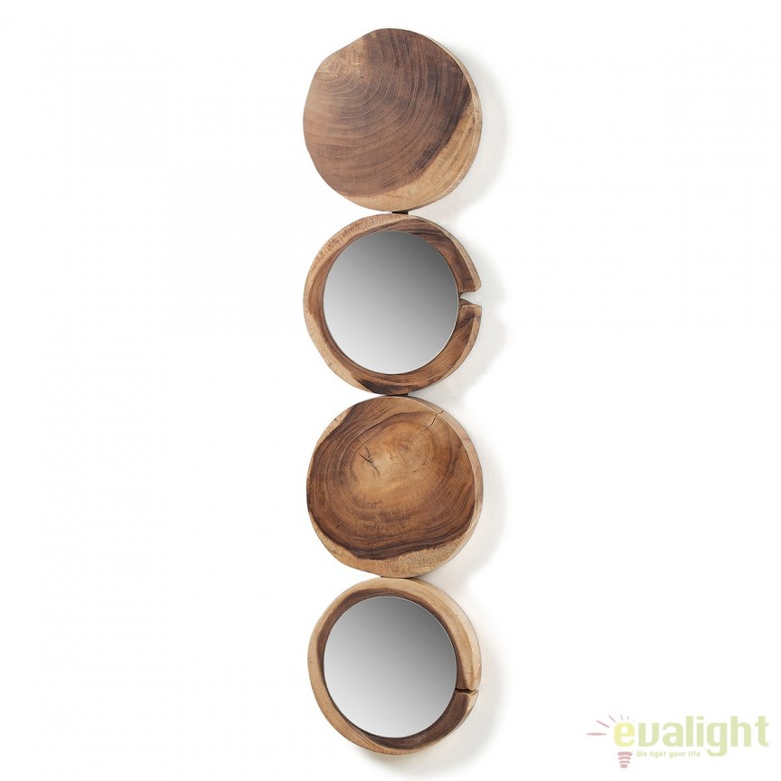 Oglinda decorativa din lemn design rustic ENKEL AA1015M46 JG, Oglinzi decorative de perete⭐ modele moderne pentru living, dormitor sau hol.✅DeSiGn elegant de lux!❤️Promotii decoratiuni cu oglinzi❗ ➽ www.evalight.ro. Alege oglinzi elegante mari potrivite pt camera, de podea in dresing sau de perete, mobila, baie, rama din metal sau lemn, ieftine de calitate deosebita la cel mai bun pret. a