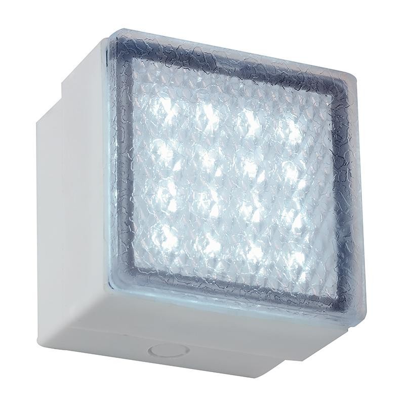 Aplica de perete exterior, dim.9,9x9,9cm, IP67, LED alb EL-40041-WH EN, Corpuri de iluminat exterior⭐ modele rustice, clasice, moderne pentru gradina, terasa, curte si alei.✅Design decorativ unic!❤️Promotii lampi❗ ➽www.evalight.ro. a