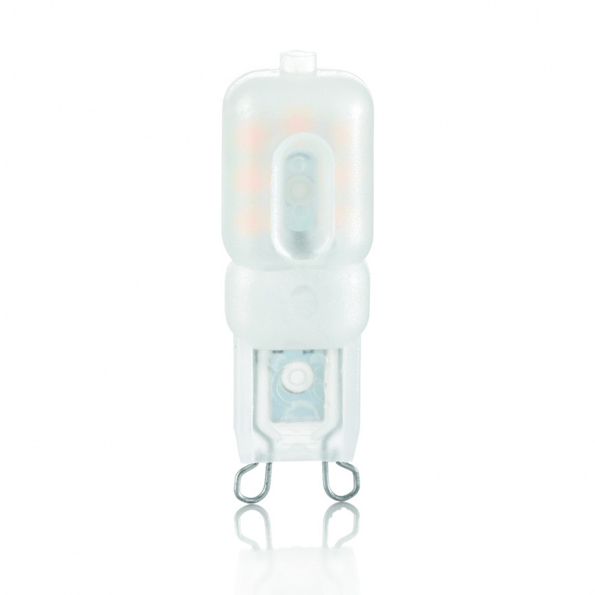 Bec LED G9 3.5W PLASTICA 4000K 153995, Becuri G9 LED - Bec halogen soclu G9 - dulie bec G9⭐ modele becuri economice si halogen.✅Clasa eficienta energetica❗ ➽ www.evalight.ro. Alege temperatura de culoare potrivita a becurilor functie de tipul de iluminare: cu lumina calda, rece, naturala sau neutra. 
Becuri cu soclu (dulie) de tip G9 / G4 / halogen R7s cu LED dimabile cu lumina calda (3000K), lumina rece alba (6500K) si lumina neutra (4000K), lumina naturala, proiectoare si reflectoare cu spot-uri reglabile cu flux luminos directionabil, lumeni, bec LED ECO echivalent 35W / 50W / 100W / 120W / 150 (Watt) tensinea curentului electric este de 12V fata de 220V (Volti), durata mare de viata, becuri cu lumina puternica (luminozitate mare) ce consumă mai putina energie electrica, rezistente la caldura si la apa, cu garantie cel mai bun pret❗ a