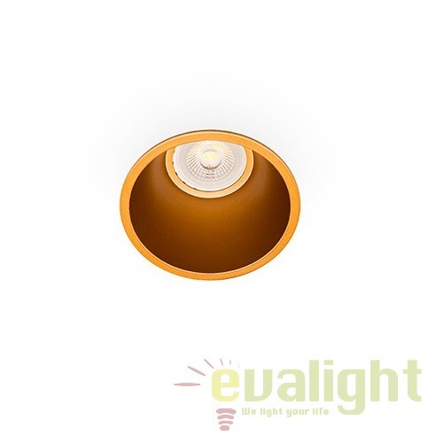 Spot incastrabil modern FRESH auriu 02200503 , Spoturi incastrate tavan / perete, LED⭐ modele moderne pentru baie, living, dormitor, bucatarie, hol.✅Design decorativ unic!❤️Promotii lampi❗ ➽ www.evalight.ro. Alege corpuri de iluminat interior de tip spot-uri incastrabile cu LED, cu lumina calda, alba rece sau neutra, montare in tavanul fals rigips, mobila, pardoseala, beton, ieftine de calitate la cel mai bun pret. a