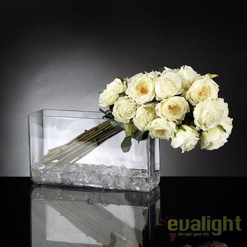 Aranjament floral elegant sedign LUX BUNCH GIULIA 1141190.95, Aranjamente florale de lux, plante decorative & flori artificiale in ghiveci⭐ modele design modern ornamental natural pentru decor casa❗ ➽ www.evalight.ro. a