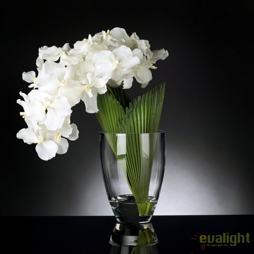 Aranjament floral elegant ORCHID PALMITOS 1141366.95, Aranjamente florale de lux, plante decorative & flori artificiale in ghiveci⭐ modele design modern ornamental natural pentru decor casa❗ ➽ www.evalight.ro. a