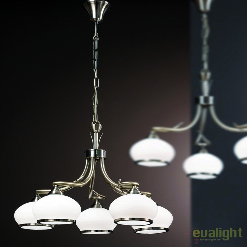 Candelabru stil clasic cu 5 brate Vego LU 1715/5 Patina OR, Candelabre si Lustre moderne elegante⭐ modele clasice de lux pentru living, bucatarie si dormitor.✅ DeSiGn actual Top 2020!❤️Promotii lampi❗ ➽ www.evalight.ro. Oferte corpuri de iluminat suspendate pt camere de interior (înalte), suspensii (lungi) de tip lustre si candelabre, pendule decorative stil modern, clasic, rustic, baroc, scandinav, retro sau vintage, aplicate pe perete sau de tavan, cu cristale, abajur din material textil, lemn, metal, sticla, bec Edison sau LED, ieftine de calitate deosebita la cel mai bun pret. a