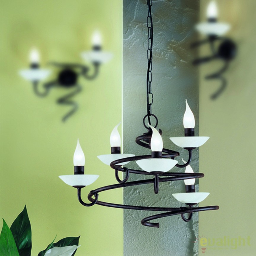 Candelabru design rustic cu 5 brate Vera LU 1552/5 Antik OR, Corpuri de iluminat rustice⭐ modele din lemn sau fier forjat pentru iluminat interior în stil rustic.✅Design decorativ vintage!❤️Promotii lampi❗ ➽www.evalight.ro. Alege lustre suspendate si candelabre decorate în stil rustic traditional, aplice si plafoniere aplicate de tavan sau perete, pt foisoare si terase casa, ieftine si de lux, calitate la cel mai bun pret.


 a