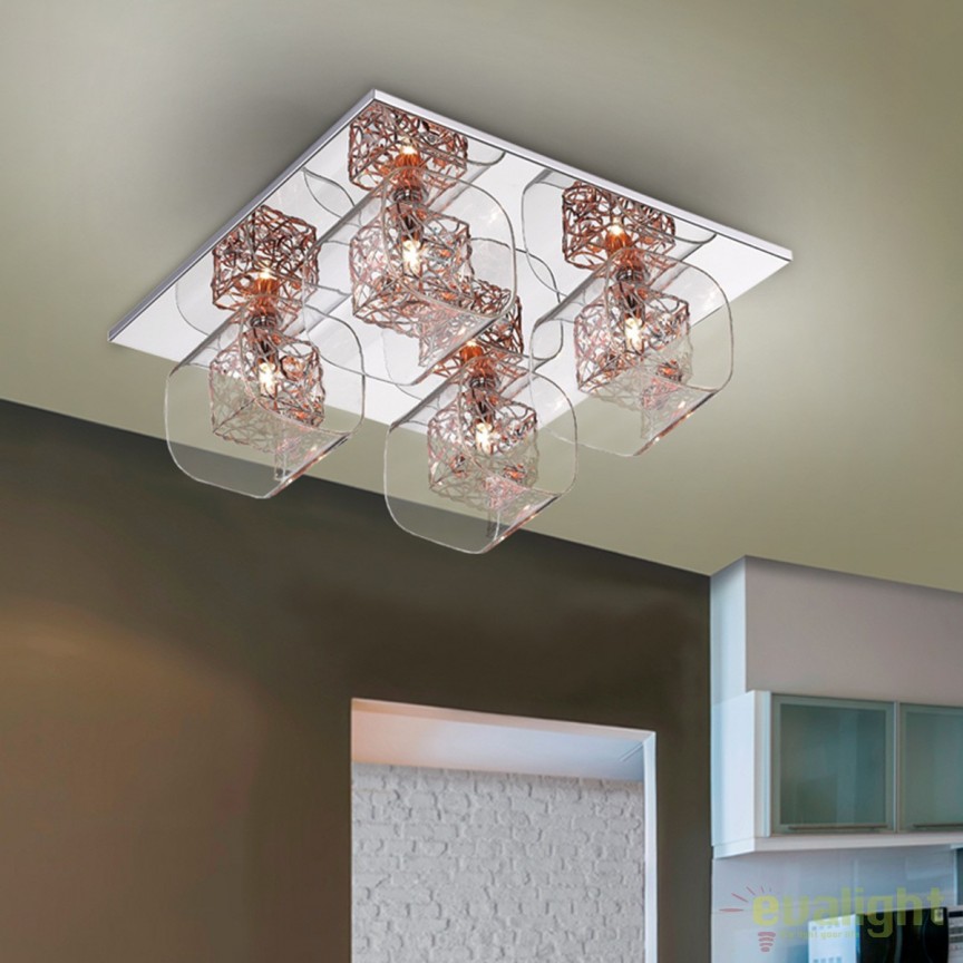 Plafoniera design modern Lios SV-867234, Promotii lustre, reduceri⭐ corpuri de iluminat, mobila si decoratiuni de interior si exterior.⭕Oferte Pret redus online ➽ www.evalight.ro❗ a