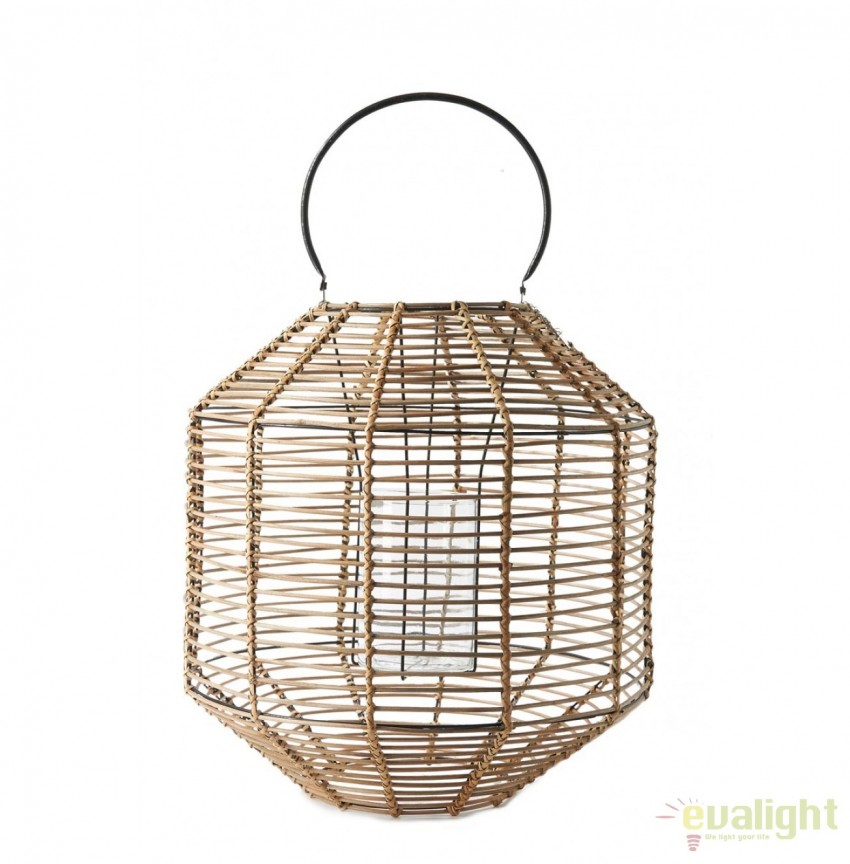 Felinar, suport lumanare portabil din bambus Camps Bay M 345780RM , Promotii lustre, reduceri⭐ corpuri de iluminat, mobila si decoratiuni de interior si exterior.⭕Oferte Pret redus online ➽ www.evalight.ro❗ a