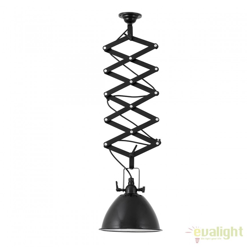 Pendul extensibil design Vintage MOU negru 62806 , NOU❗ Lustre VINTAGE, RETRO, INDUSTRIA Style⭐cele mai iubite❤️ corpuri de iluminat decorative moderne.✅Design antichizat unic!❤️Promotii lampi❗ ➽ www.evalight.ro. Alege candelabre elegante de lux pentru camere interior (bucatarie, dormitor si living) decorate in stil vintage sau retro, modele de calitate deosebita la cel mai bun pret. a