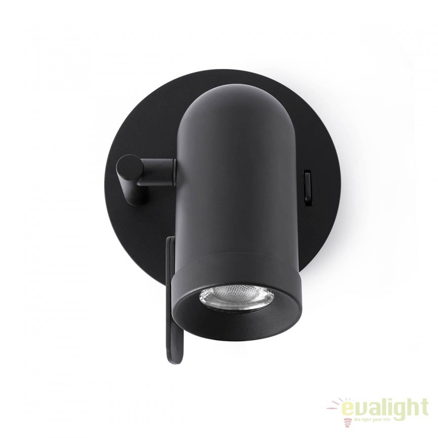 Aplica stil modern minimalist ORLEANS 1L negru 43521, Aplice aplicate perete sau tavan cu spot, LED⭐ modele moderne corpuri de iluminat tip spot-uri pe bara.✅Design decorativ unic!❤️Promotii lampi❗ ➽ www.evalight.ro. Alege aplice de iluminat interior, lustre si plafoniere cu 1 spot cu lumina LED si directie reglabila, spot orientabil cu intrerupator, simple si ieftine de calitate la cel mai bun pret. a