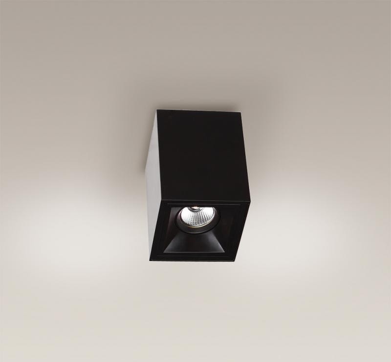 Plafonier, Spot aplicat negru, dim.10x10cm, Led Basic Square C0054 MX, Promotii lustre, reduceri⭐ corpuri de iluminat, mobila si decoratiuni de interior si exterior.⭕Oferte Pret redus online ➽ www.evalight.ro❗ a