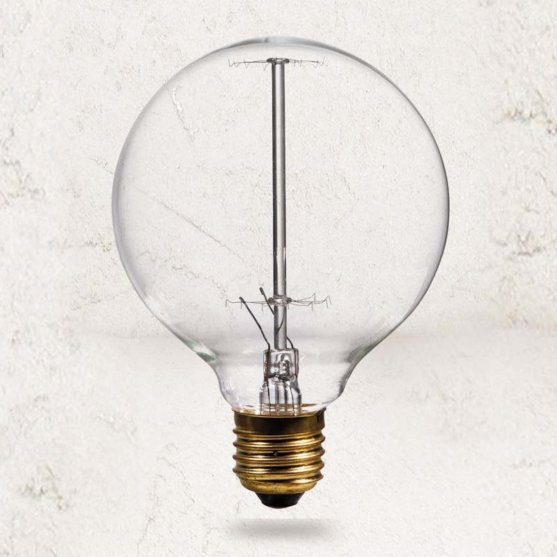 Bec Globo 120mm, KW-G40-CSC E27 60W 77-2186 HL, Becuri, LED⭐ modele becuri economice si puternice cu halogen, decorative vintage si clasice cu filament Edison style.✅Clasa eficienta energetica!❤️Promotii bec-uri❗ ➽ www.evalight.ro. Alege temperatura de culoare potrivita a becurilor functie de tipul de iluminat interior sau exterior: cu lumina calda, rece, naturala sau neutra. a