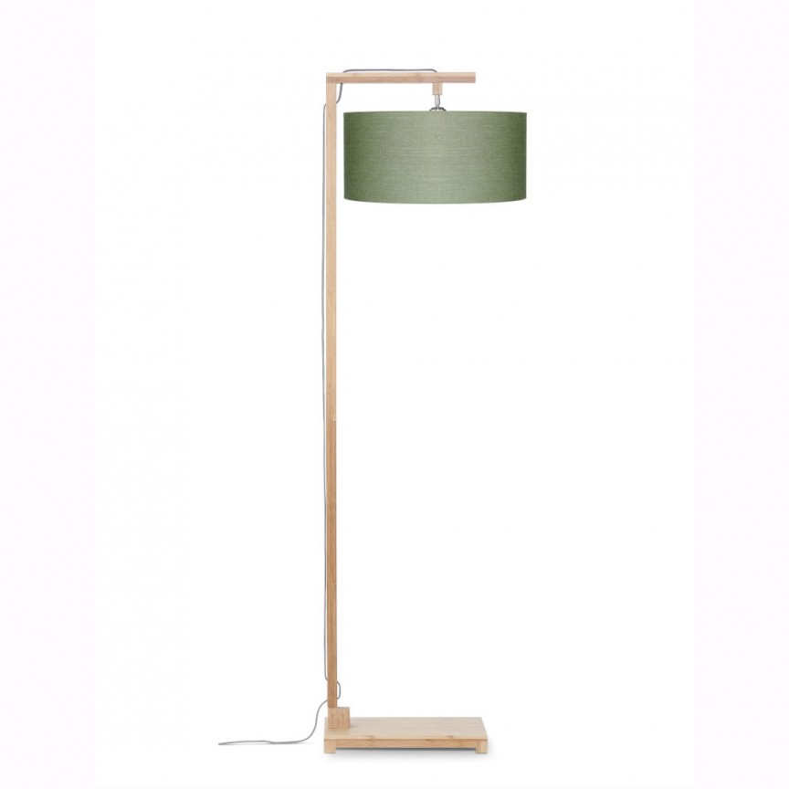 Lampadar modern cu baza din lemn de bambus, HIMALAYA, verde HIMALAYA/F/4723/GF, Candelabre si Lustre moderne elegante⭐ modele clasice de lux pentru living, bucatarie si dormitor.✅ DeSiGn actual Top 2020!❤️Promotii lampi❗ ➽ www.evalight.ro. Oferte corpuri de iluminat suspendate pt camere de interior (înalte), suspensii (lungi) de tip lustre si candelabre, pendule decorative stil modern, clasic, rustic, baroc, scandinav, retro sau vintage, aplicate pe perete sau de tavan, cu cristale, abajur din material textil, lemn, metal, sticla, bec Edison sau LED, ieftine de calitate deosebita la cel mai bun pret. a