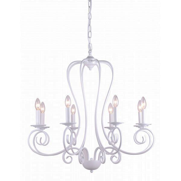 Candelabru din metal cu 8 brate stil clasic C114-8 LARO 77-3659 HL, Promotii lustre, reduceri⭐ corpuri de iluminat, mobila si decoratiuni de interior si exterior.⭕Oferte Pret redus online ➽ www.evalight.ro❗ a