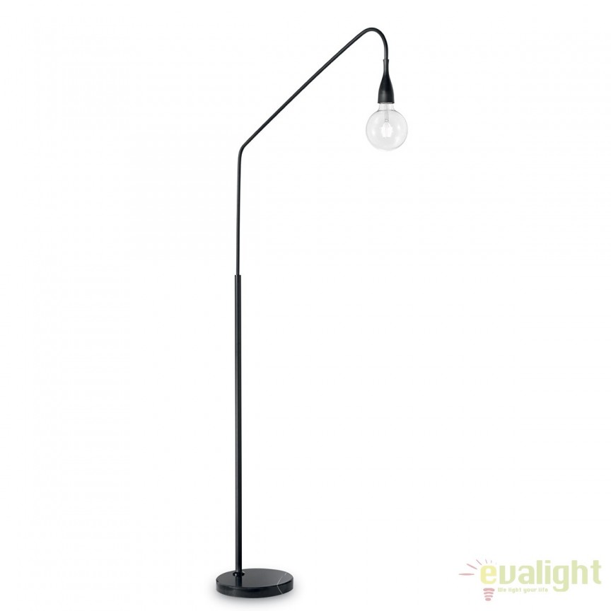 Lampadar modern MINIMAL PT1 NERO 163369, Lampadare moderne de podea⭐ modele elegante pentru iluminat camera living dormitor.✅DeSiGn decorativ de lux unic!❤️Promotii lampi❗ ➽www.evalight.ro. Alege corpuri de iluminat de podea pt interior cu reader LED, ieftine de calitate deosebita la cel mai bun pret. a