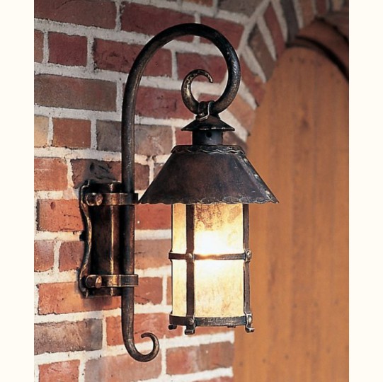 Aplica iluminat exterior din fier forjat, design medieval cu felinar rotund si acoperis nituit WL 3397, Stalpi de iluminat din Fier Forjat ⭐ modele de lux felinare de gradina pentru exterior decorativ in stil rustic, clasic si traditional.✅Design ornamental actual Top unic!❤️Promotii lampi❗ ➽ www.evalight.ro. Alege oferte la corpuri de iluminat exterior din fier forjat de tip stalp, felinare (mici si mari) din metal cu aspect vechi antichizat art deco, vintage sau retro, industrial, abajur din sticla,  realizate manual (handmade), potrivite pt parcuri si alei piedestal si stradal, becuri normale sau panou LED, solari cu senzor de lumina, calitate înalta la cel mai bun pret. a