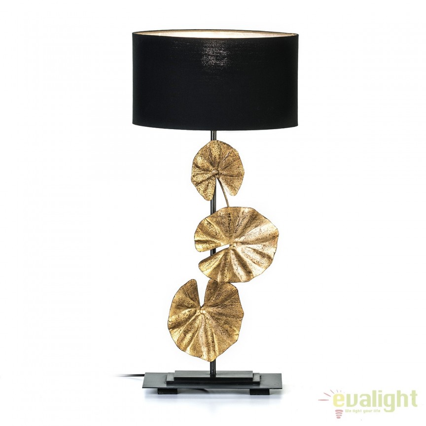 Veioza / Lampa de masa design lux deosebit Isaura 25462/00 TN, Veioze clasice de masa⭐ modele elegante inalte potrivite pentru noptiere dormitor, living, birou.✅DeSiGn decorativ de lux unic!❤️Promotii lampi❗ ➽ www.evalight.ro. Alege oferte la colectile NOI de corpuri de iluminat interior tip veioze cu picior inalt pt citit cu reader LED, aspect vintage deosebit, abajur din material textil, cristal, sticla, lemn, metalic, ceramica cu flori, ieftine de calitate la cel mai bun pret. a