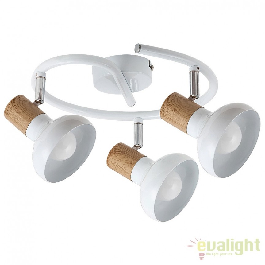 Plafoniera modern cu 3 spoturi Holly 5946 RX, Plafoniere cu spoturi, LED⭐ modele moderne corpuri de iluminat tip spoturi aplicate pe tavan sau perete.✅Design decorativ 2022!❤️Promotii lampi❗ ➽ www.evalight.ro. Alege lustre de iluminat interior tip plafoniere si aplice cu 3 spoturi pe bara cu lumina LED si directie reglabila pentru living, dormitor, bucatarie, baie, hol, camera copii, calitate de lux la cel mai bun pret. a