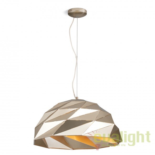 Lustra moderna Origami auriu, 56cm HL 6-1643/3 gold OR, Candelabre si Lustre moderne elegante⭐ modele clasice de lux pentru living, bucatarie si dormitor.✅ DeSiGn actual Top 2020!❤️Promotii lampi❗ ➽ www.evalight.ro. Oferte corpuri de iluminat suspendate pt camere de interior (înalte), suspensii (lungi) de tip lustre si candelabre, pendule decorative stil modern, clasic, rustic, baroc, scandinav, retro sau vintage, aplicate pe perete sau de tavan, cu cristale, abajur din material textil, lemn, metal, sticla, bec Edison sau LED, ieftine de calitate deosebita la cel mai bun pret. a