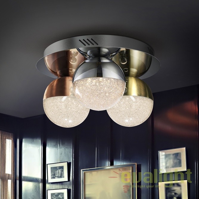 Plafoniera LED dimabila design modern Ø30 Sphere SV-794025, Plafoniere moderne, LED⭐ modele elegante pentru living, dormitor, bucatarie sau hol.✅DeSiGn decorativ actual unic!❤️Promotii lampi❗ ➽www.evalight.ro. Alege corpuri de iluminat interior de tip plafoniera, lustre aplicate de tavan si perete pt camere casa, ieftine si de lux, calitate deosebita la cel mai bun pret. a