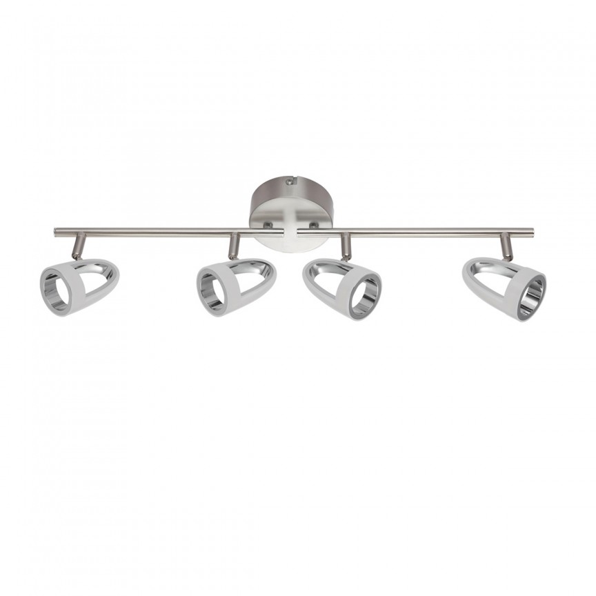 Plafoniera LED moderna cu 4 spoturi directionabile RODRIK 4L 56006-4 GL, Candelabre si Lustre moderne elegante⭐ modele clasice de lux pentru living, bucatarie si dormitor.✅ DeSiGn actual Top 2020!❤️Promotii lampi❗ ➽ www.evalight.ro. Oferte corpuri de iluminat suspendate pt camere de interior (înalte), suspensii (lungi) de tip lustre si candelabre, pendule decorative stil modern, clasic, rustic, baroc, scandinav, retro sau vintage, aplicate pe perete sau de tavan, cu cristale, abajur din material textil, lemn, metal, sticla, bec Edison sau LED, ieftine de calitate deosebita la cel mai bun pret. a