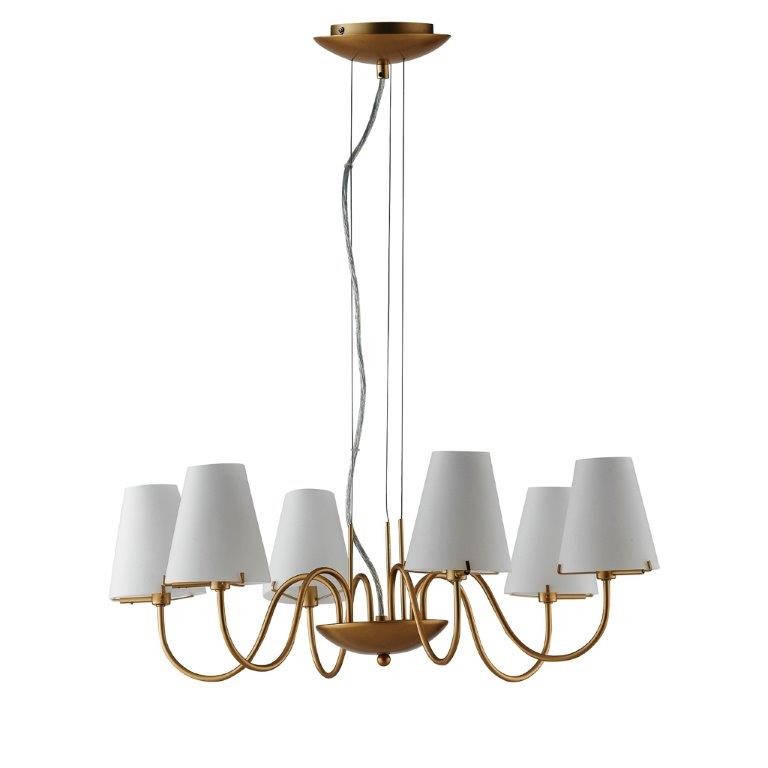 Candelabru design modern cu 6 brate CANTO I-CANTO/6 FE, Candelabre si Lustre moderne⭐ modele elegante de lux pentru dormitor living, bucatarie.✅DeSiGn decorativ unic!❤️Promotii lampi❗ ➽www.evalight.ro. Alege corpuri de iluminat suspendate pt interior stil modern, suspensii de tip pendule cu cristale, abajur material textil, lemn, metal, sticla, bec tip lumanare Edison sau LED, ieftine de calitate deosebita la cel mai bun pret.

 a