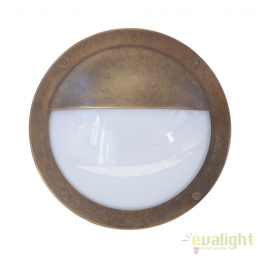 Aplica exterior cu protectie IP55 Marina G9, 14cm 247.02.OO, Aplice de exterior clasice, rustice, traditionale⭐ lampi de perete pentru iluminat exterior terasa casa.✅Design decorativ unic!❤️Promotii online❗ ➽www.evalight.ro. Alege oferte la corpuri de iluminat exterior rezistente la apa tip felinar din metal antichizat, abajur din sticla cu decor ornamental, bec LED si lumina ambientala, ieftine si de lux, calitate deosebita la cel mai bun pret. a