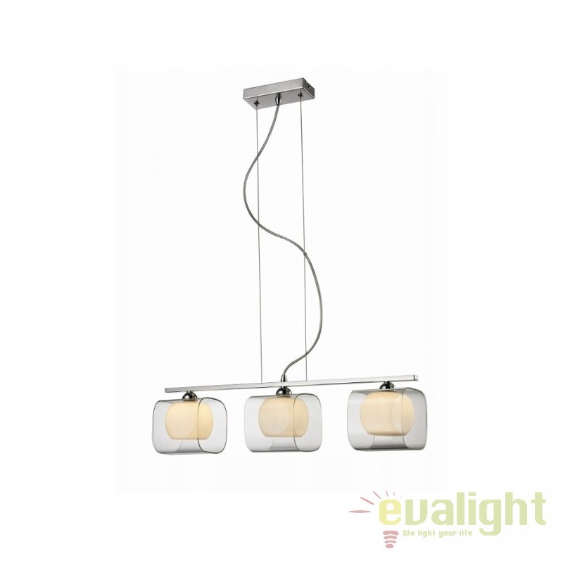 Lustra moderna Happy 3, Candelabre si Lustre moderne elegante⭐ modele clasice de lux pentru living, bucatarie si dormitor.✅ DeSiGn actual Top 2020!❤️Promotii lampi❗ ➽ www.evalight.ro. Oferte corpuri de iluminat suspendate pt camere de interior (înalte), suspensii (lungi) de tip lustre si candelabre, pendule decorative stil modern, clasic, rustic, baroc, scandinav, retro sau vintage, aplicate pe perete sau de tavan, cu cristale, abajur din material textil, lemn, metal, sticla, bec Edison sau LED, ieftine de calitate deosebita la cel mai bun pret. a