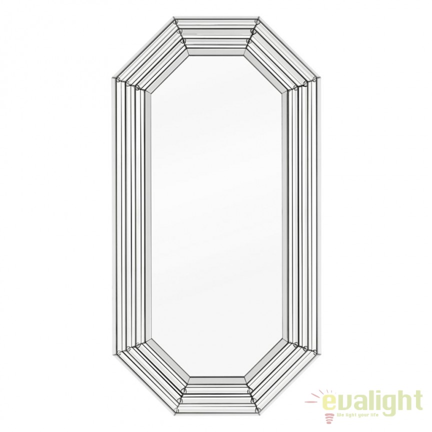 Oglinda decorativa LUX Parade L 112509 HZ, Oglinzi decorative de perete⭐ modele moderne pentru living, dormitor sau hol.✅DeSiGn elegant de lux!❤️Promotii decoratiuni cu oglinzi❗ ➽ www.evalight.ro. Alege oglinzi elegante mari potrivite pt camera, de podea in dresing sau de perete, mobila, baie, rama din metal sau lemn, ieftine de calitate deosebita la cel mai bun pret. a