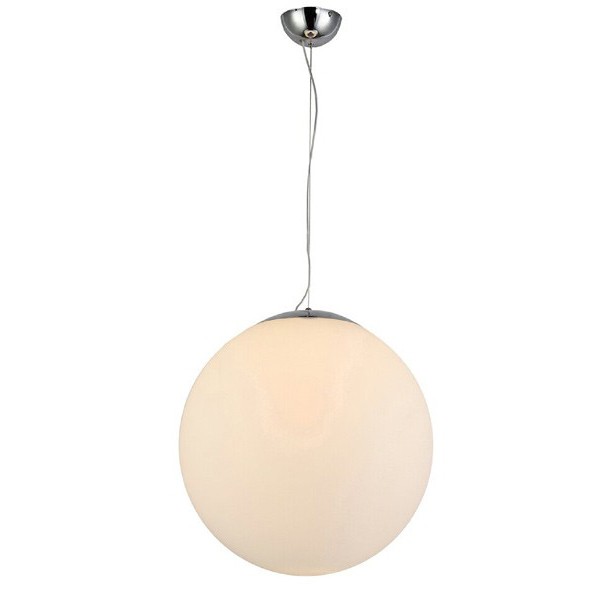 Lustra / Pendul stil modern Ø50cm Ball alb, Candelabre si Lustre moderne elegante⭐ modele clasice de lux pentru living, bucatarie si dormitor.✅ DeSiGn actual Top 2020!❤️Promotii lampi❗ ➽ www.evalight.ro. Oferte corpuri de iluminat suspendate pt camere de interior (înalte), suspensii (lungi) de tip lustre si candelabre, pendule decorative stil modern, clasic, rustic, baroc, scandinav, retro sau vintage, aplicate pe perete sau de tavan, cu cristale, abajur din material textil, lemn, metal, sticla, bec Edison sau LED, ieftine de calitate deosebita la cel mai bun pret. a