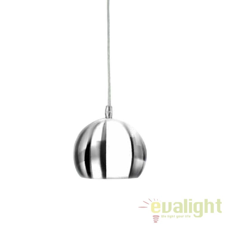 Pendul design modern Noa 1 chrome/white, Candelabre si Lustre moderne elegante⭐ modele clasice de lux pentru living, bucatarie si dormitor.✅ DeSiGn actual Top 2020!❤️Promotii lampi❗ ➽ www.evalight.ro. Oferte corpuri de iluminat suspendate pt camere de interior (înalte), suspensii (lungi) de tip lustre si candelabre, pendule decorative stil modern, clasic, rustic, baroc, scandinav, retro sau vintage, aplicate pe perete sau de tavan, cu cristale, abajur din material textil, lemn, metal, sticla, bec Edison sau LED, ieftine de calitate deosebita la cel mai bun pret. a