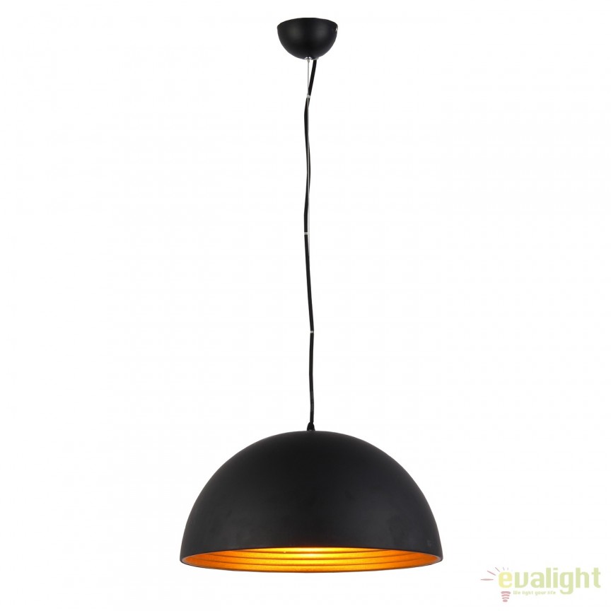 Lustra modern design nordic Ø50cm MODENA negru/auriu, Candelabre si Lustre moderne elegante⭐ modele clasice de lux pentru living, bucatarie si dormitor.✅ DeSiGn actual Top 2020!❤️Promotii lampi❗ ➽ www.evalight.ro. Oferte corpuri de iluminat suspendate pt camere de interior (înalte), suspensii (lungi) de tip lustre si candelabre, pendule decorative stil modern, clasic, rustic, baroc, scandinav, retro sau vintage, aplicate pe perete sau de tavan, cu cristale, abajur din material textil, lemn, metal, sticla, bec Edison sau LED, ieftine de calitate deosebita la cel mai bun pret. a