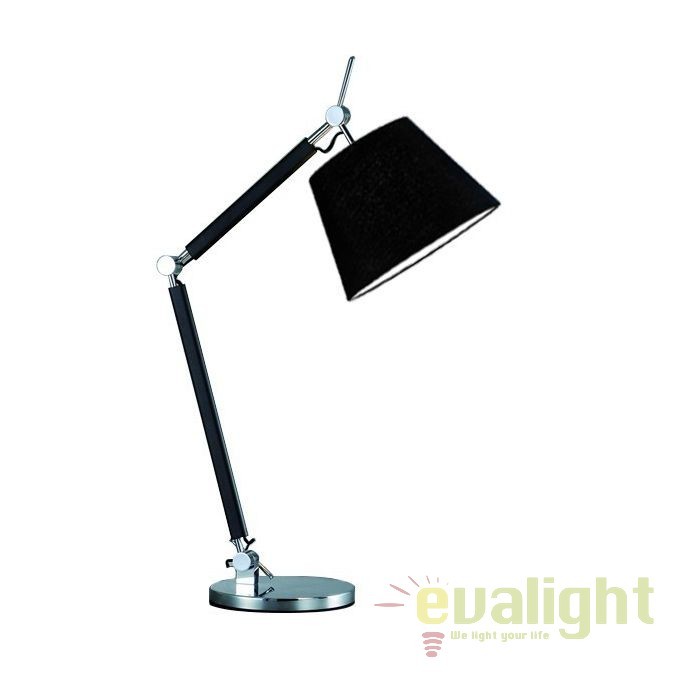 Veioza directionabila design modern ZYTA S neagra, Veioze de birou moderne, LED⭐ modele ieftine si de lux pentru iluminat birou office si copii.✅DeSiGn original de lux!❤️Promotii lampi birou❗ ➽www.evalight.ro. Alege corpuri de iluminat interior tip veioza birou living pt citit cu reader LED, stil elegant clasic, vintage sau rustic, abajur textil, metal, sticla, lemn, calitate deosebita la cel mai bun pret. a