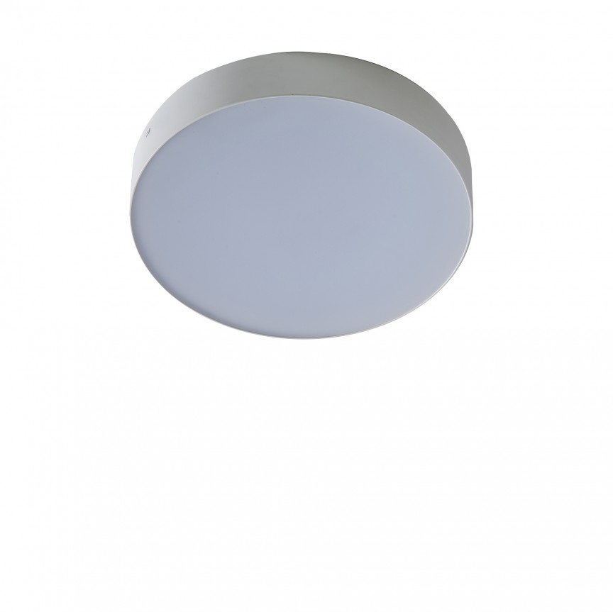 Plafoniera / Aplica pentru tavan/perete LED MONZA R 22 3000K alba, Corpuri de iluminat interior LED⭐ modele lustre interior LED pentru living, dormitor, bucatarie, baie.✅DeSiGn decorativ de lux!❤️Promotii lampi LED❗ ➽www.evalight.ro. Alege Corpuri de iluminat interior LED elegante in stil modern, suspendate sau aplicate de tavan si perete, ieftine de calitate deosebita la cel mai bun pret. a